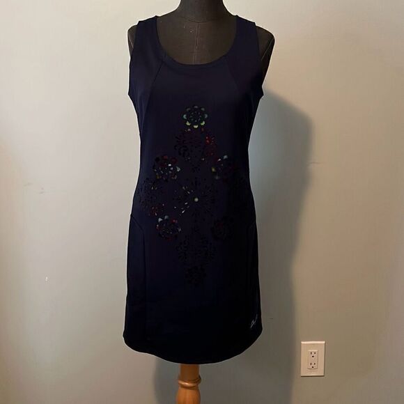 Desigual Dresses & Skirts - NWT Desigual Šaty Women's Navy Cut-Out Sleeveless Racerback Mini Dress